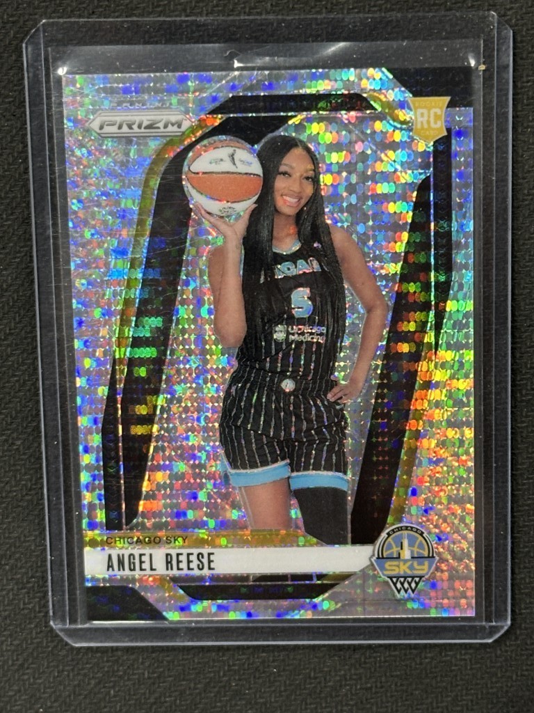Angel Reese 2024 Panini Prizm WNBA Pulsar Rookie SKY RC #147 347/499