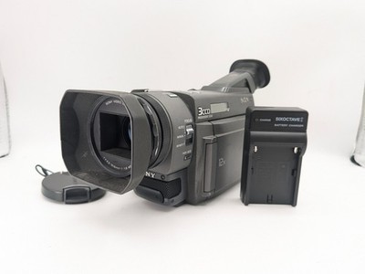 Sony DSR-PD100A Tested Working EVF Defective DVCAM Camcorder Japan