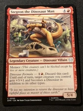 Stegron The Dinosaur Man X2 - SPM - MTG - EN - NM - 0095