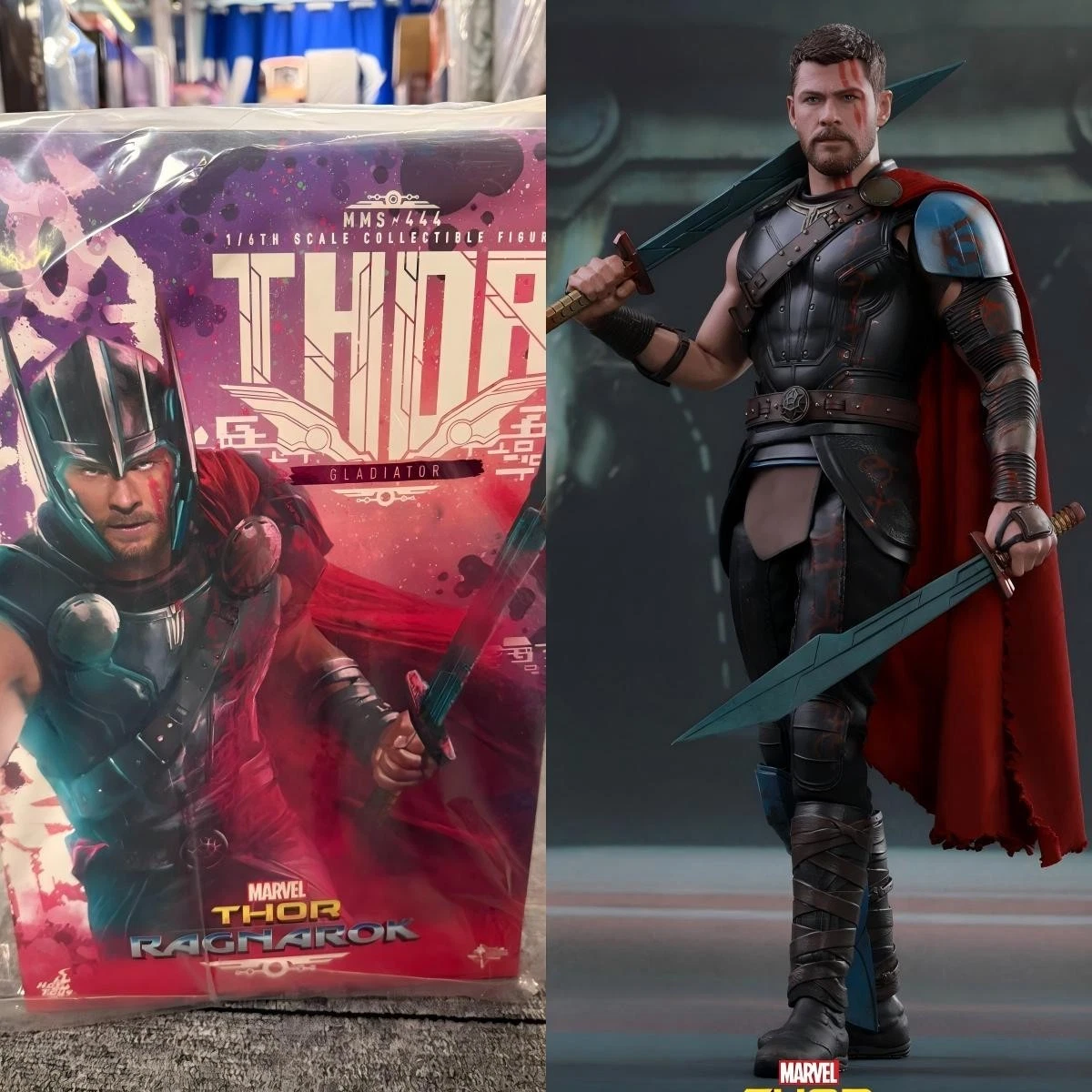 Hot Toys Thor Gladiator TV, Movie & Video Games Action Figures for