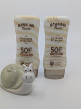 2 x HAWAIIAN TROPIC Hydrating Protection SPF 50 Sun Lotion Sunscreen 180 ml 41.64 per litre