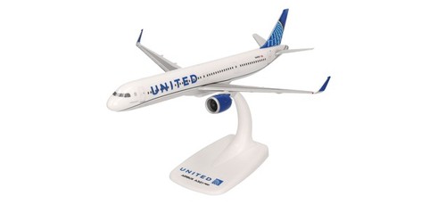 Herpa Snapfit 614351 - 1/200 United Airlines Airbus A321neo - N44501 - Neu