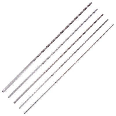 5 PCs Extra Long Drill Bit Set Lochs Loch Bohrkit für Metall