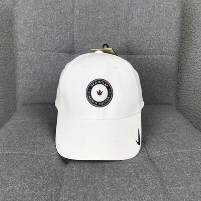Seaholm Mens Soccer Hat Cap Strap Back Mens Large White Soccer Nike Dri-FIT