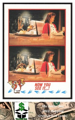 1990 Topps Gremlins 2: The New Batch #42 Now You See It...! -