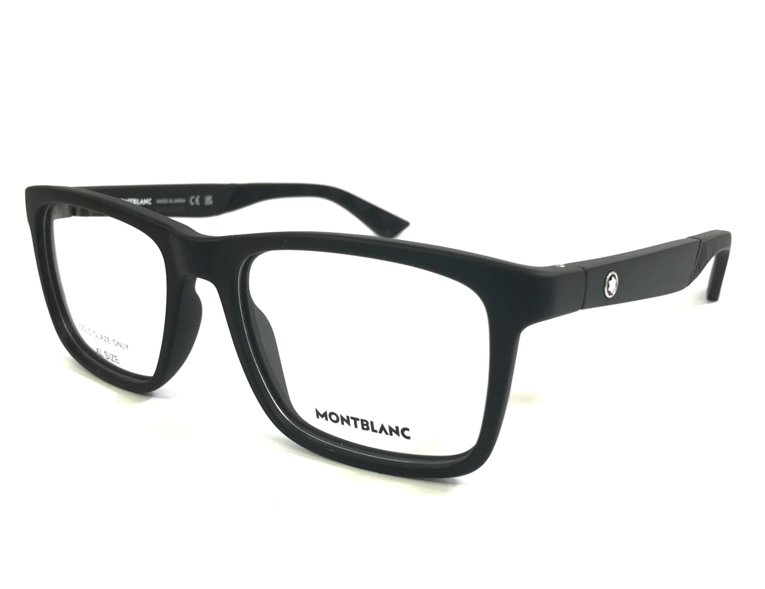 Montblanc Eyeglasses Frames MB0434O 002 Matte Black Rectangle Full Rim 55-18-145 39990₽