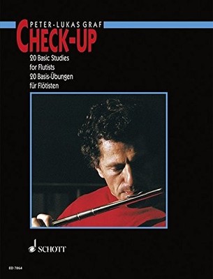 CHECK-UP: 20 BASIC STUDIES FOR FLAUTISTS By Peter-lukas Graf **BRAND NEW**