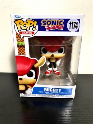 Funko Pop Sonic the Hedgehog Mighty the Armadillo Figure w/ Protector