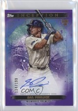 2024 Inception Base Rookie and Emerging Stars Purple /199 Sal Frelick Auto 19n6