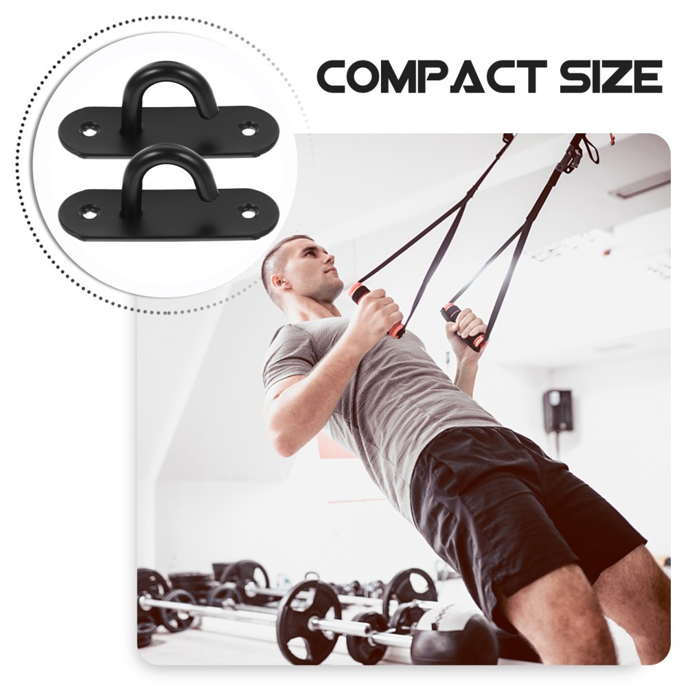 3 Pcs Wall-mounted Exercise Anchor Fitness Resistance Bands Workout