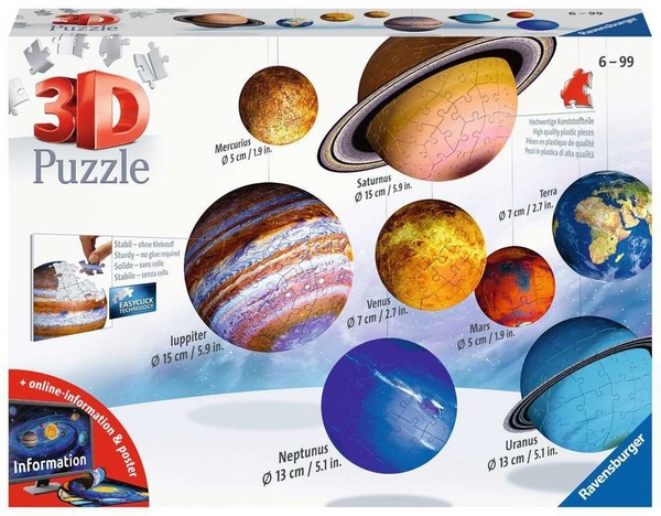Ravensburger Puzzle 540 Teile Planetensystem 11668-image