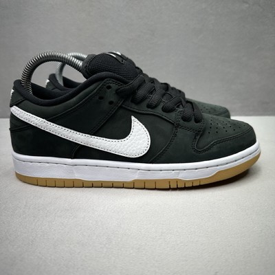 Mens 6 / Womens 7.5 Nike SB Dunk Low Pro Black / Gum Shoes Skateboarding NEW