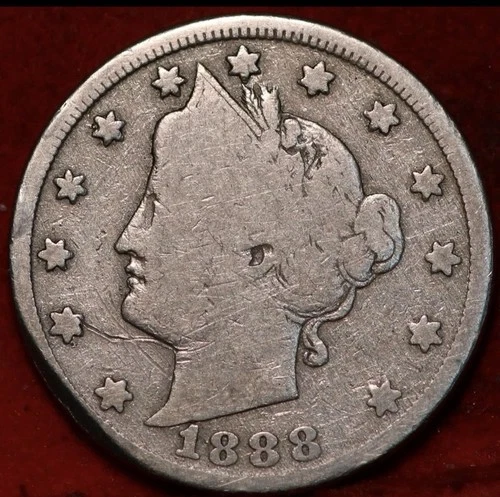 1888-P Liberty Nickel — photo from another recent sale