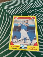 1982 Topps Drake's Big Hitters - John Mayberry #24 - FREE SHIPPING
