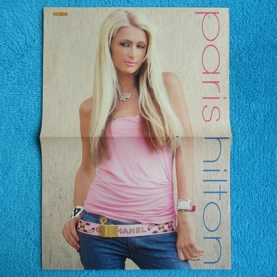 PARIS HILTON POPCORN POSTER 2 Seiten Lucylicious