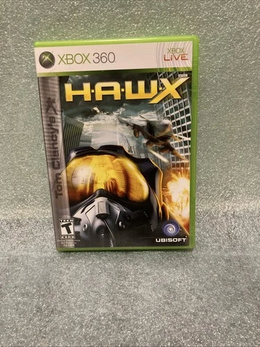 Tom Clancy's HAWX (Microsoft Xbox 360 2009) CIB W Manual Tested Retro Complete