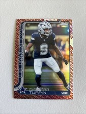 2025 Topps Chrome NFL Kavontae Turpin Leather Refractor #84 Dallas Cowboys 📈📈