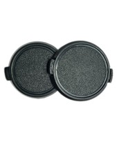  2-Pack 37mm Snap-On Lens Cap for Canon Nikon Sony