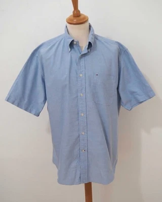 Tommy Hilfiger Sommer Hemd Größe L Herren Regular Fit P232 - Bild 1 von 4