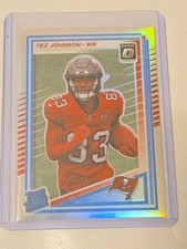 2025 Donruss Optic Tez Johnson Holo Rated Rookie # 231