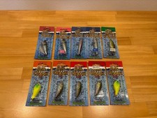 Koba Bass Busters Lure Set of 10 Unopened Hard Baits for Fishing, Unused