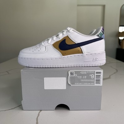 Nike Air Force 1 Low LV8 GS White Floral Sz 6 Youth/7.5 Women s (DM3089 100)
