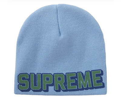 🐉 Supreme Dragon Beanie - Blue - FW23 BRAND NEW SEALED - FREE
