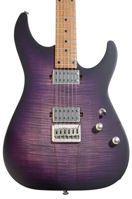 Schecter C-1 Standard Plus Electric Guitar - Purple Burst