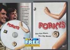 Porky's (DVD, 1981) Kim Cattrall 80's Classic U.S. Issue Disc & Cover Art Only