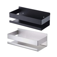 Bathroom Shower Shelf Wall Mounted Storage Holder Metal Cosmetic Shelves