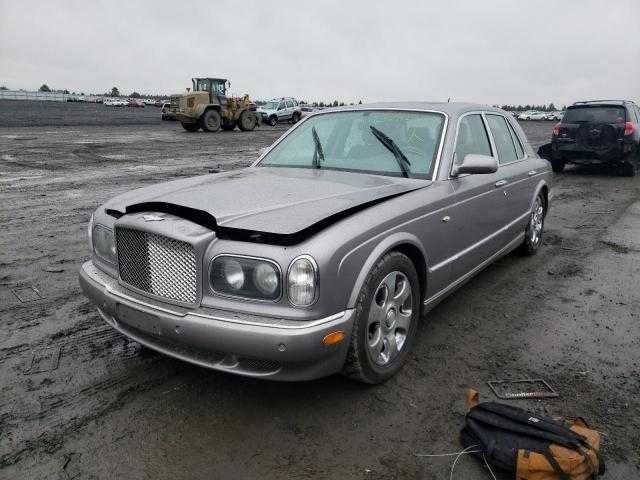 Bentley Arnage Right Sun Visor Shade Passenger Side Gray 
