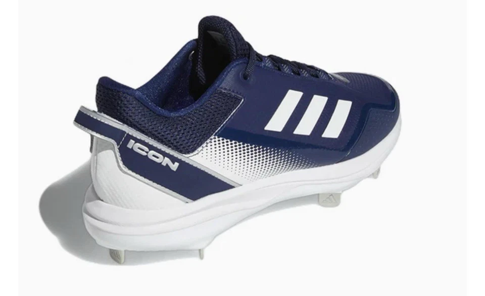 Size 6.5 Adidas Icon 7 Low Top Metal Baseball Cleats S23853 Mens New - Image 4 of 4