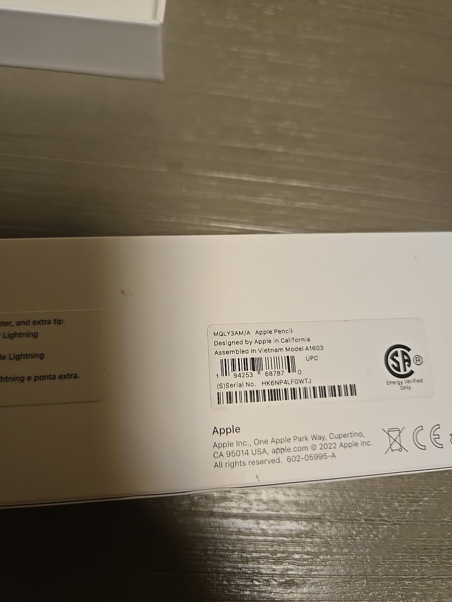 Apple Pencil 1st Generation Apple iPad Pro, ipad White MYQW3AM/A