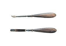 Antique Victorian 1894 Birmingham Hallmarked Solid Silver Handled Manicure Tools