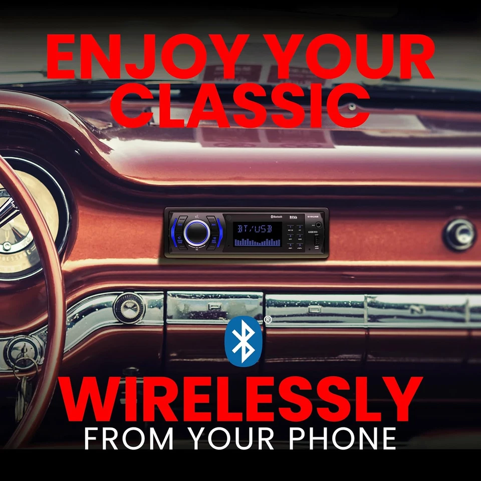 BOSS Audio Systems 616UAB Car Stereo with Bluetooth - Single DIN, MP3, USB, Aux- - Image 4 of 4