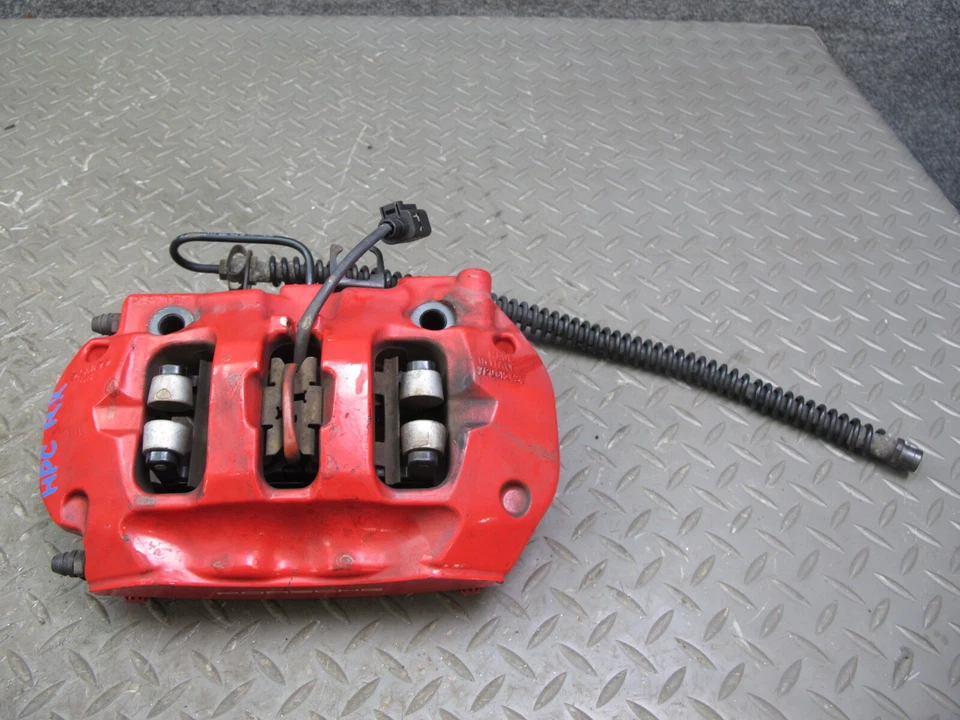 2011-2018 PORSCHE CAYENNE 958 4.8L TURBO BREMBO REAR BRAKE CALIPER SET OF 2 - Image 3 of 4