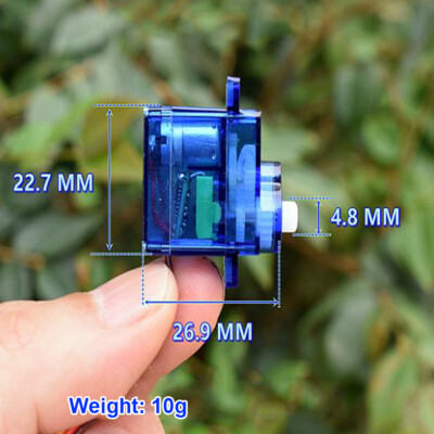 Mini Servo Motor 9g Steering DC4.2V-6V Metal Gear Biped Robot Manipulator RC Car