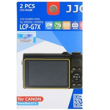 JJC LCP-G7X hard polycarbonate LCD Film Screen Protector For Canon G7X 2 Pack