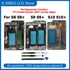 Incell/TFT LCD Display Touch Digitizer Frame For Samsung S10 Plus S10 S8 S8 S9 