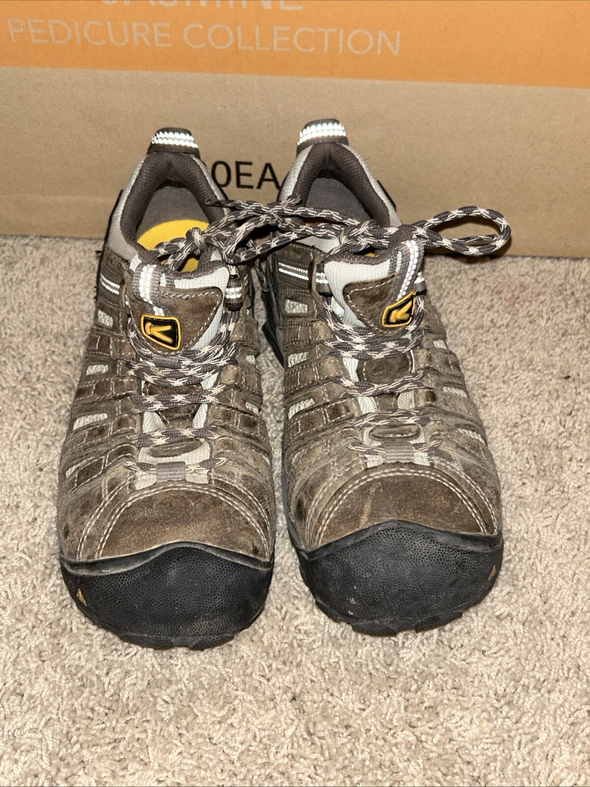 Scarpa da lavoro escursionismo KEEN Utility donna selce punta bassa acciaio ASTM F2413 11 taglia 6 5 M