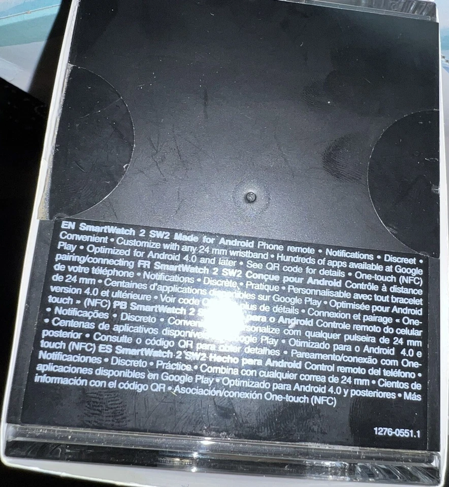 Reloj inteligente Sony SW2 2 (NUEVO) Foto 4 de 4