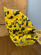 8.5LB Magic Pattern Bumblebee Ocean Jasper Quartz Crystal Specimen Healing
