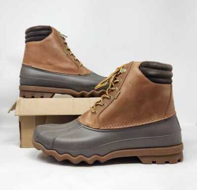 sperry men's avenue winter waterproof duck boots
