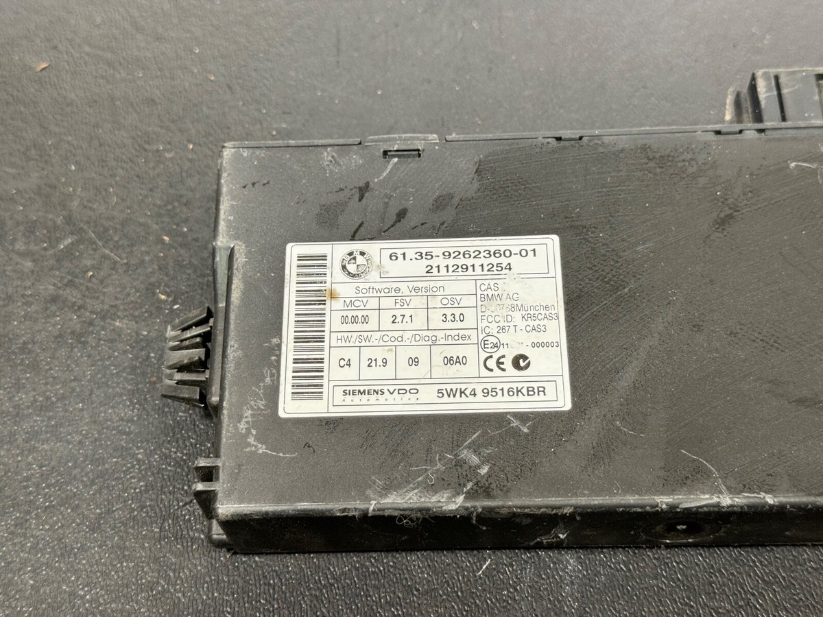 08-13 BMW E82 E88 E90 E92 E93 CAS3 CAS CAR ACCESS SYSTEM