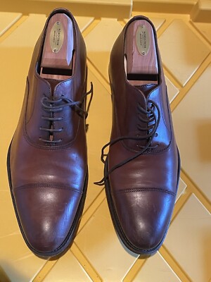 To Boot New York Shoes Mens Size 9 Lace Up Brown Leather  display picture 1