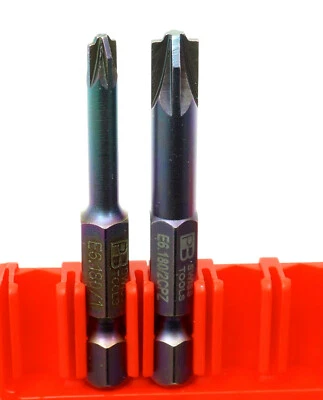 PB SWISS TOOLS E6-180 Precision Bits Kombi Modulo Elektro 2-tlg. NEU