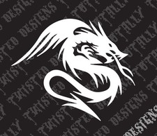 Dragon tribal car truck vinyl decal sticker cool wizard dungeons D D