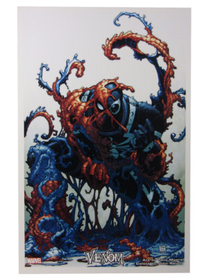 Venom Limited Edition Print by artist Tony Moore Spider-Man Symbiote Marvel 2012
