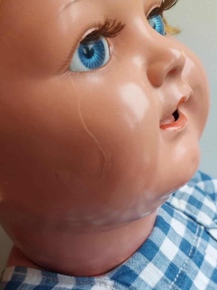 Rara Vintage Bambola Di Personaggio Kämmer & Reinhardt 11/8 55 CM - Immagine 4 di 4