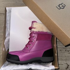 NIB AUTHENTIC UGG Australia Uggs Kids Girls 6 Butte II Pink Boots